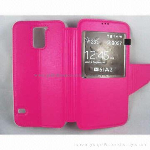 New Arrival PU Mobile Phone Case for Samsung Galaxy S4, Luxury Shine Style, Hot-sell Model